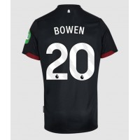 Stroje piłkarskie West Ham United Jarrod Bowen #20 Koszulka Wyjazdowej 2024-25 Krótki Rękaw